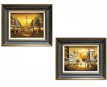 LS-6-8 Set of 2 Painting Arts Frame Size 22.5inx18.5in